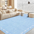 Garvee Bow Pattern Bordered Area Rugs For Living Room