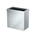 Gatco 1918 11 1 4 Stainless Steel Rectangular Waste Basket