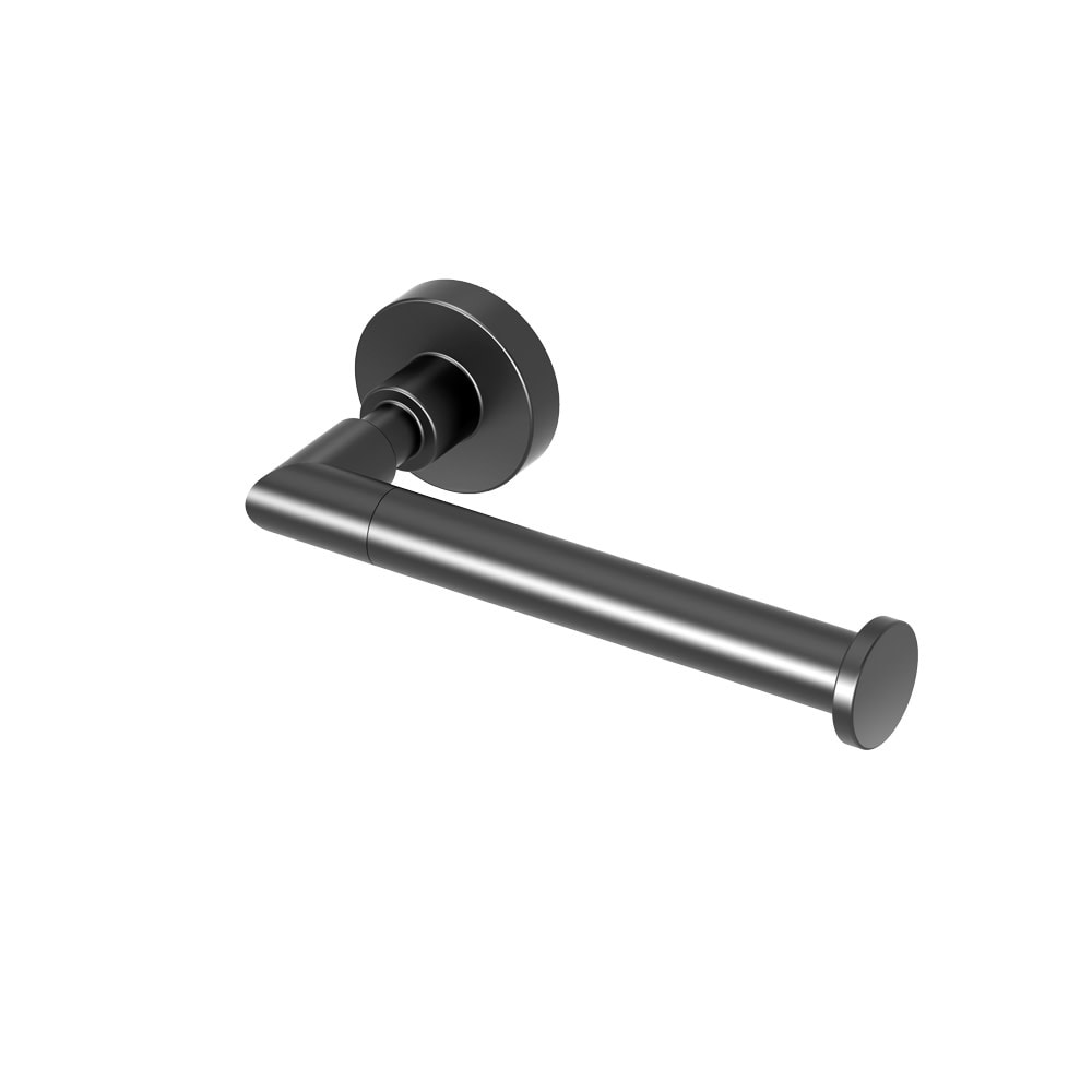 Gatco Studio Wall Mounted Single Post Tissue Holder Matte Black
