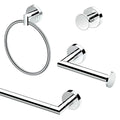 Gatco Glam 4 Piece Bathroom Accessory Kit Chrome