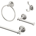 Gatco Tavern 4 Piece Bathroom Accessory Kit Polished Nickel