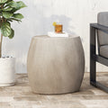 Gatsby Lightweight Concrete Side Table By Christopher Knight Home