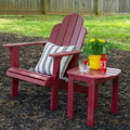 Gavil Red Adirondack End Table