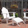 Linon Gavil White Adirondack Chair
