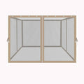 Gazebo Replacement Mosquito Netting With Zippers