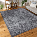 Alise Rugs Gematria Transitional Damask Area Rug