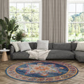 Alise Rugs Gematria Traditional Medallion Area Rug