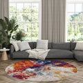 Alise Rugs Gematria Contemporary Abstract Area Rug