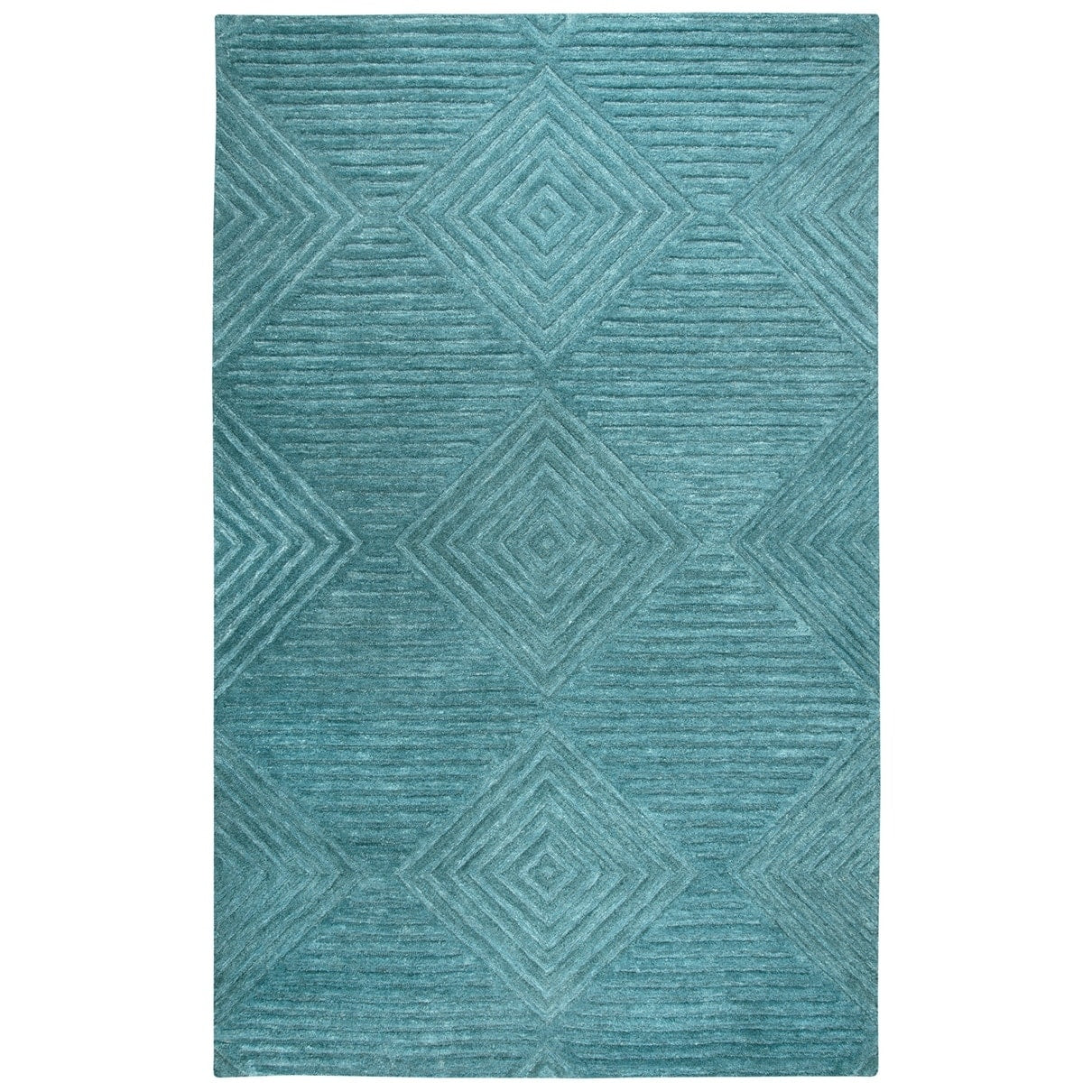 Idyllic Solid Natural Wool Hand Tufted Area Rug 9 X 12 9 X 12