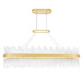 Genevieve Led Chandelier With Antique Brass Finish Antique Brass