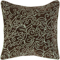 Genk Brown Blue Decorative Pillow