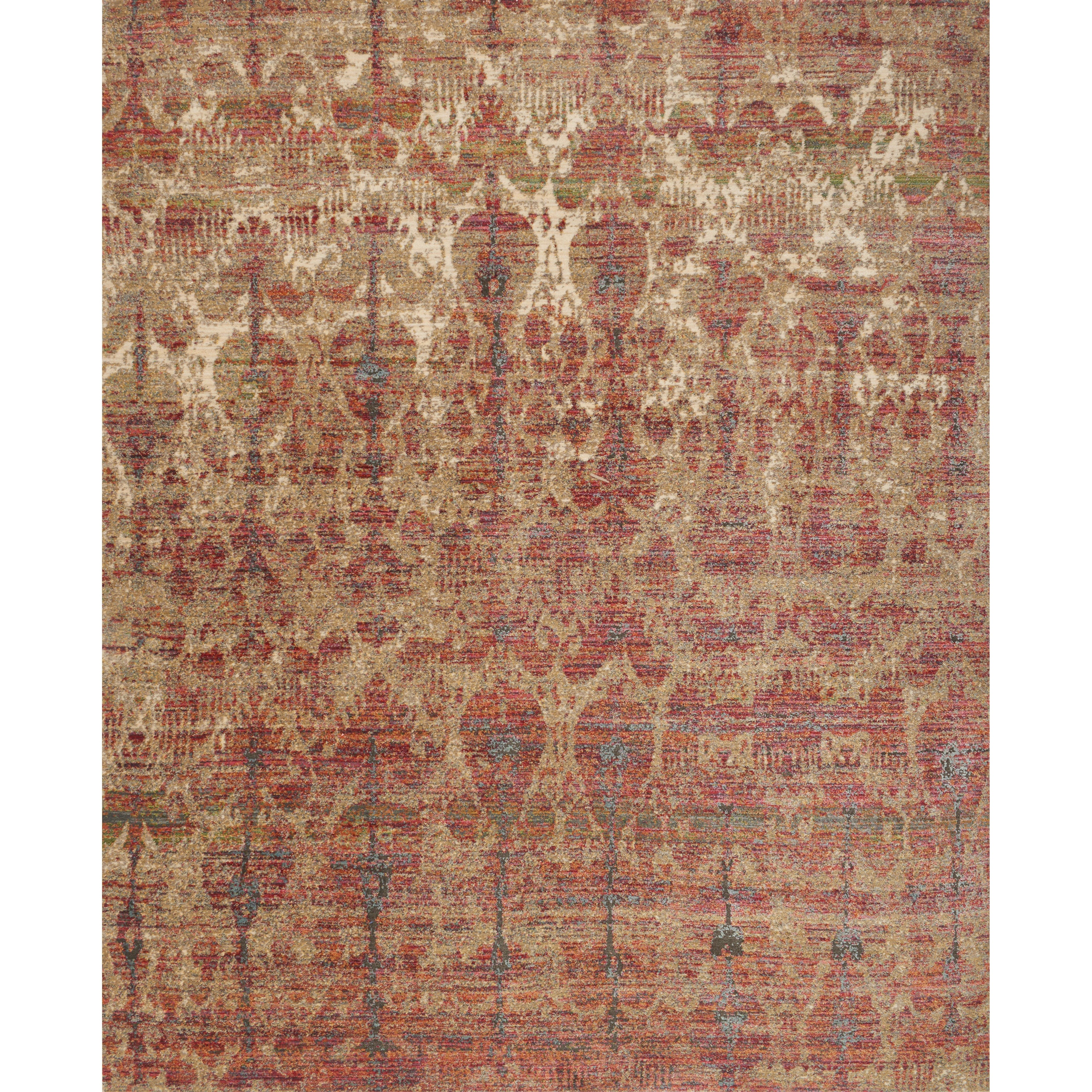 Genova Berry Ikat Rug 37 X 52 37 X 52