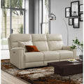 Genuine Leather Zero Gravity Power Reclining Sofa With Headrest And Usb Living Room Set