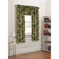 Dream Factory Geo Camo Curtain Panel Pair 42 X 63