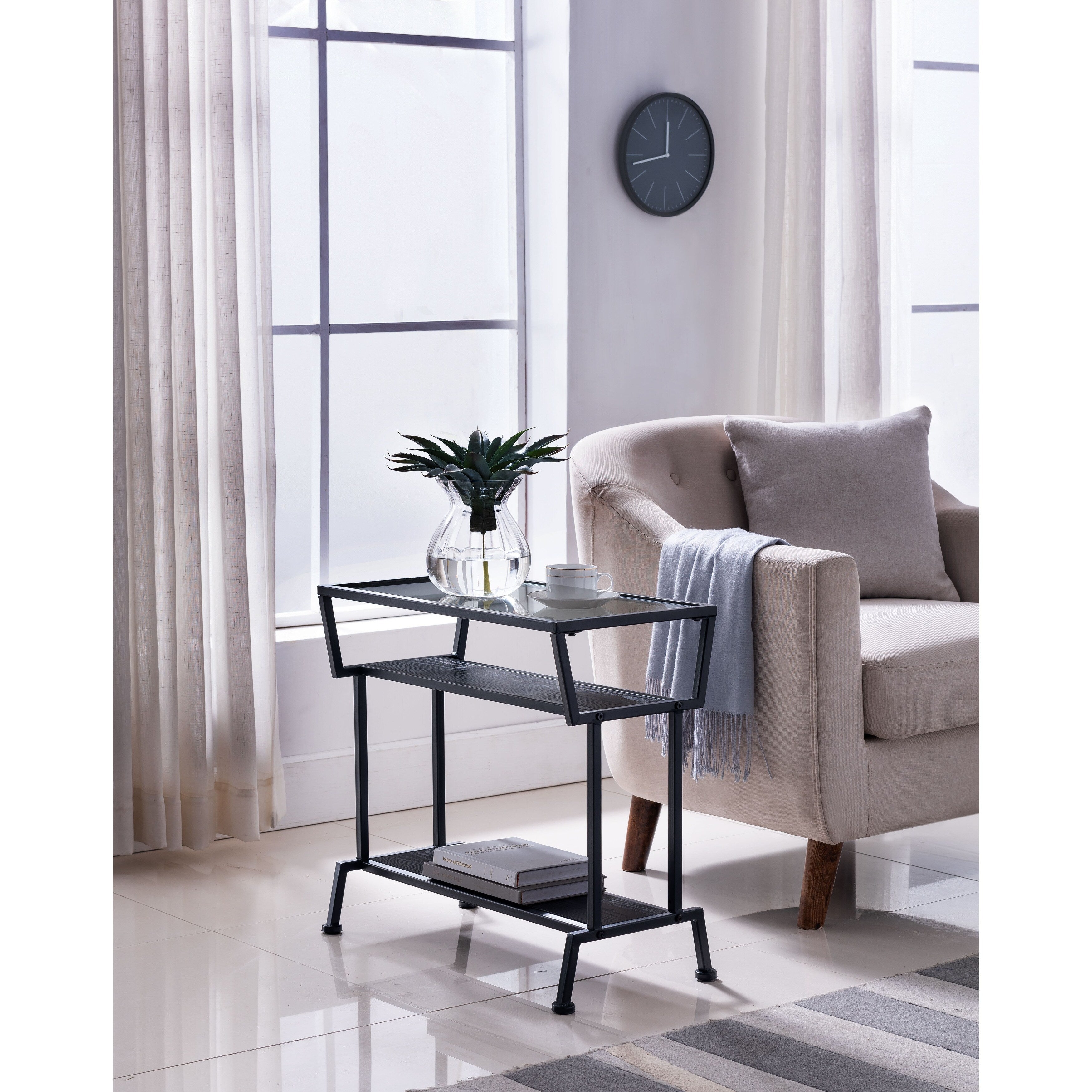 Geo End Table