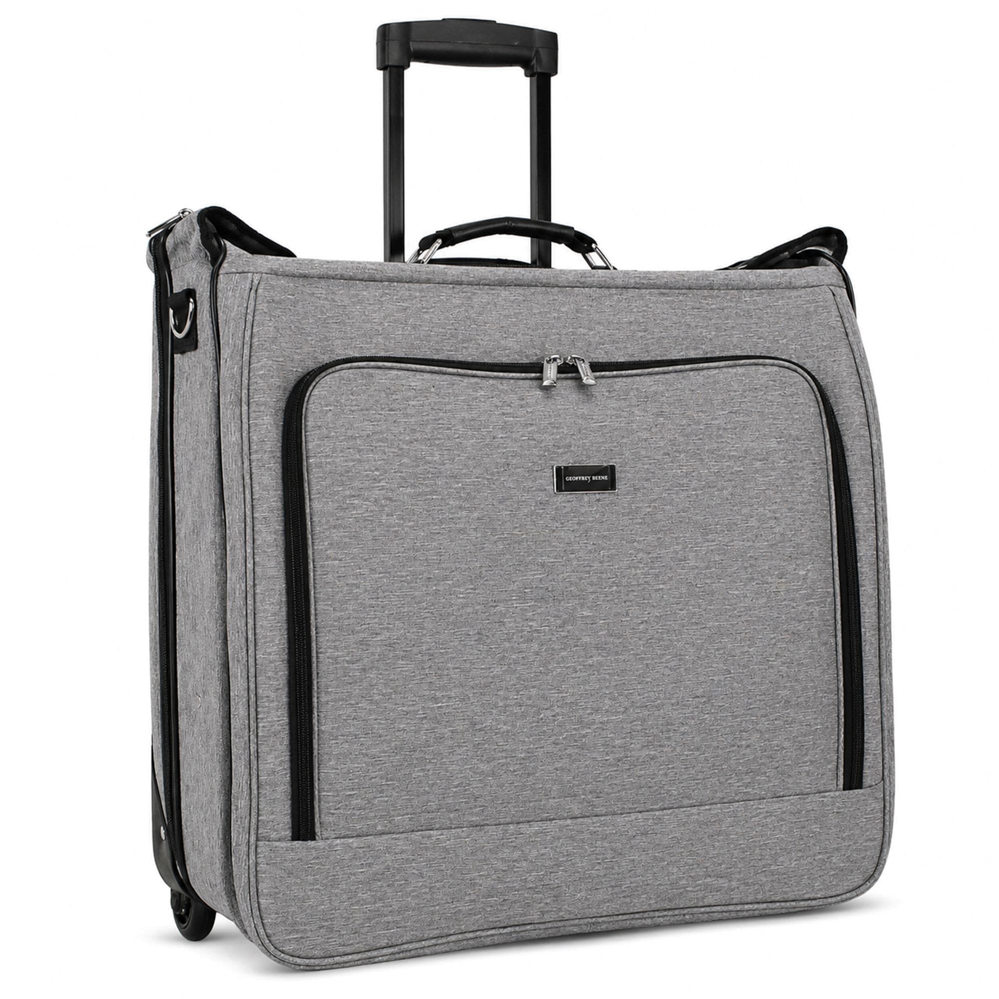 Geoffrey Beene Rolling Garment Bag With Shoulder Strap 22 Folded