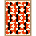 Geometric Abstract Design I By Petr Strnad Framed Canvas Wall Art Print