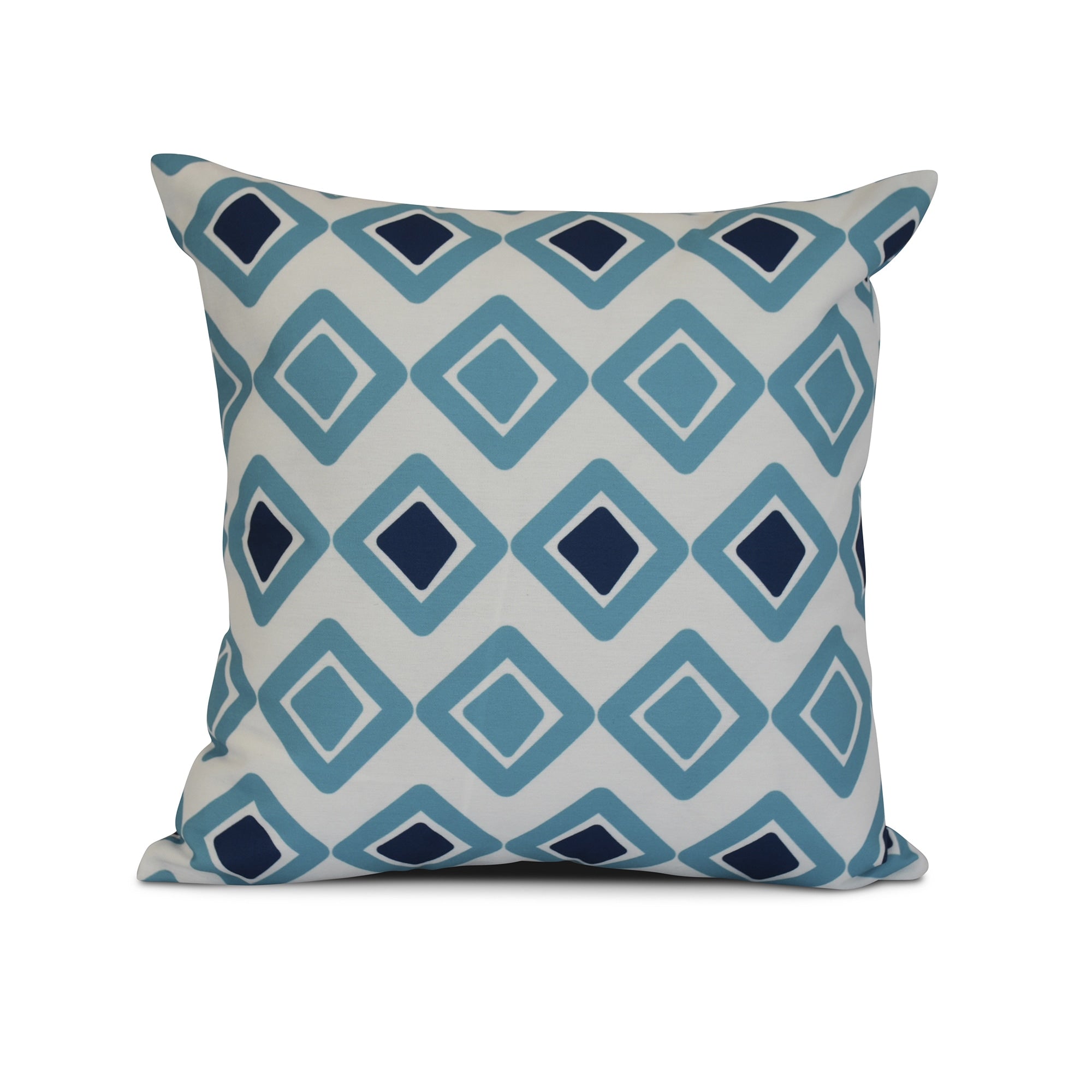 Geometric Diamond Jive 2 Outdoor Pillow