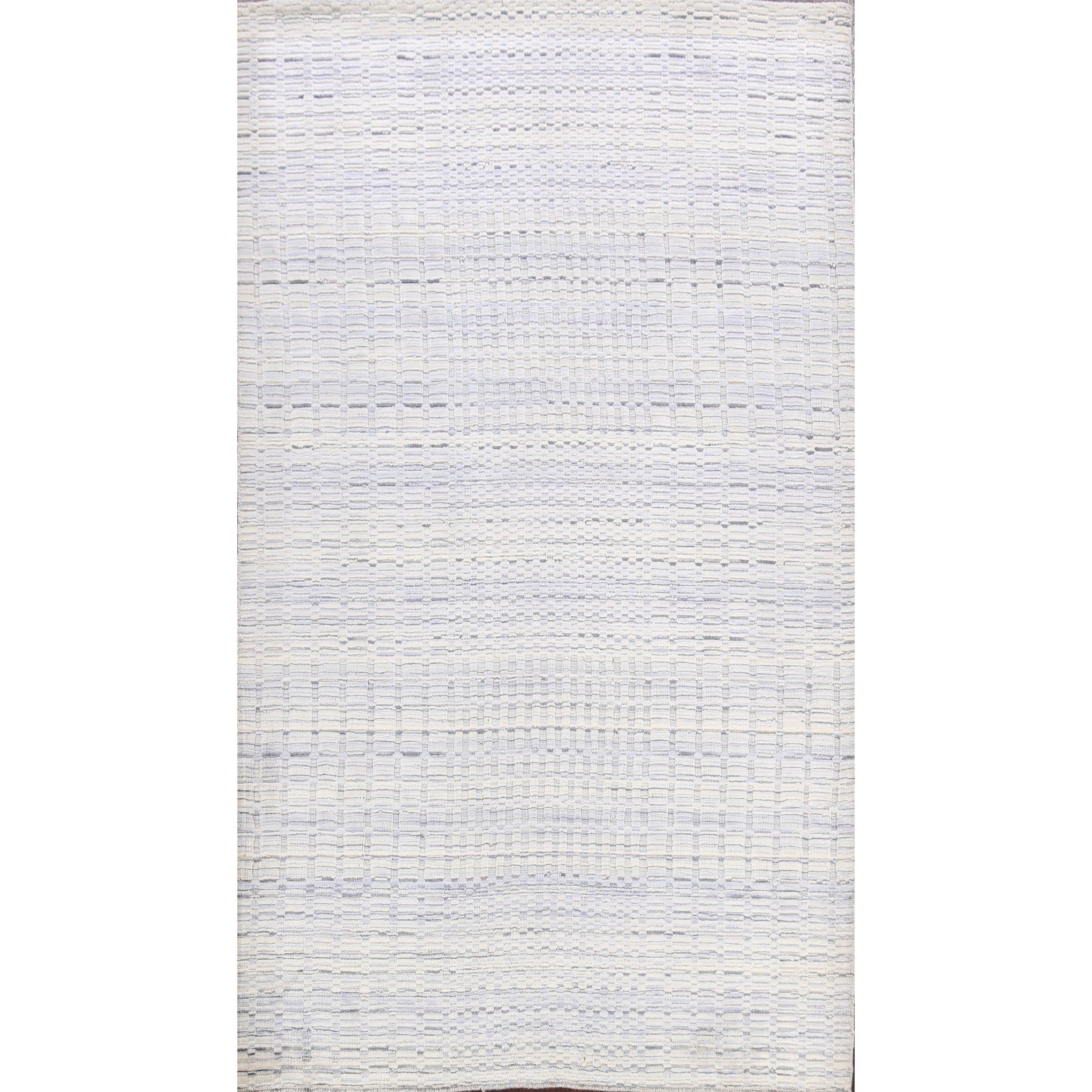 Geometric Modern Moroccan Area Rug Handmade Oriental Wool Carpet 52 X 710