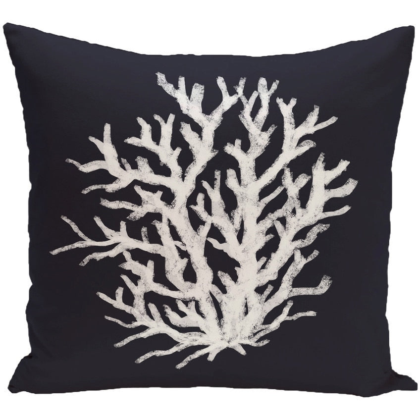 Geometric Print 18 X 18 Inch Outdoor Fabric Pillow