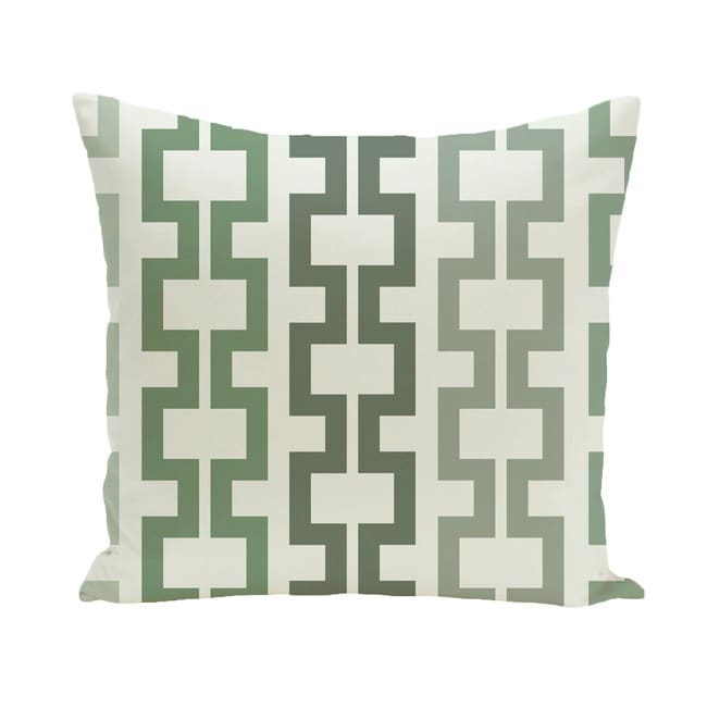 Geometric Print 18 X 18 Inch Outdoor Fabric Pillow