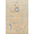 Geometric Turkish Authentic Oushak Oriental Wool Area Rug Handmade 74 X 92