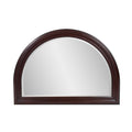 George Arched Mirror Brown