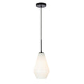 Gerald 1 Light Elongated Glass Pendant