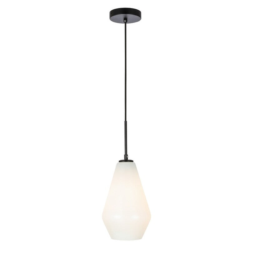 Gerald 1 Light Elongated Glass Pendant