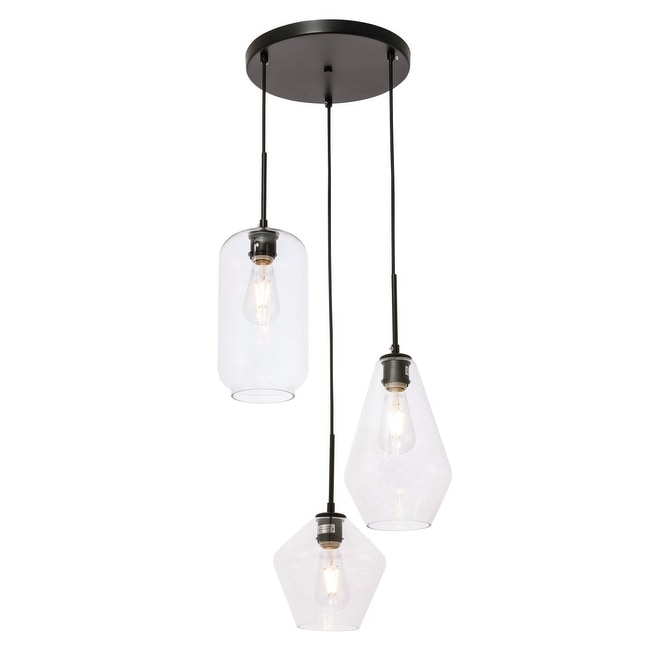 Gerald 3 Light Muilti Glass Pendant