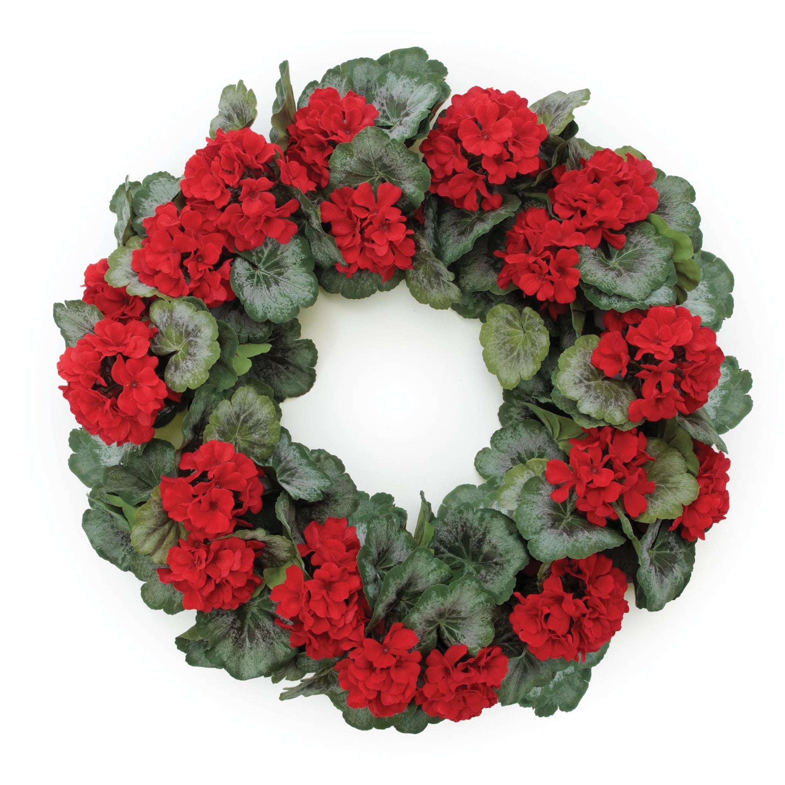 Geranium Floral Wreath 24 D