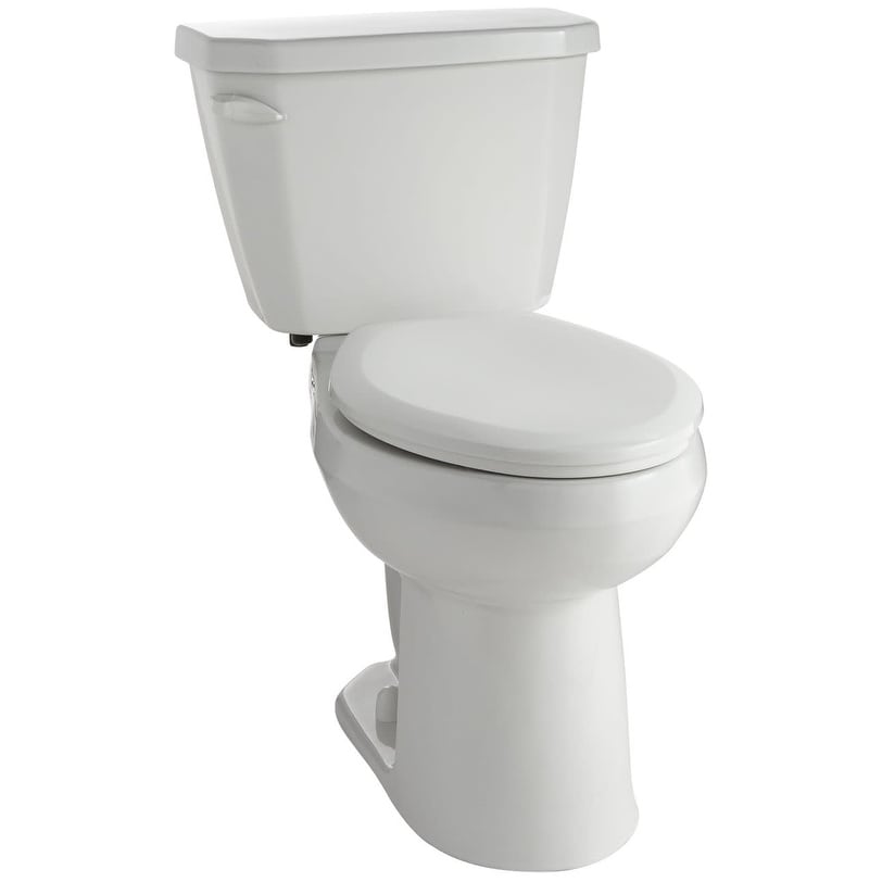 Gerber Gws20528 Viper 1 Gpf Two Piece Elongated Toilet With Left Hand