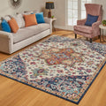 Gertmenian Scanda Tyrella Multicolordd Area Rug 53 X 7
