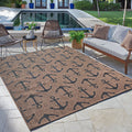 Avenue 33 Paseo Maritime Havana Black Area Rug 710 X 10 By Gertmenian 8 X 10 Surplus