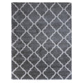 Ultimate Shag Tile Gray Ivory