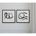 Gestural Marks Iii 2 Piece Set