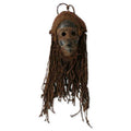 Ghanaian Wood Mask Strong Protector Ghana