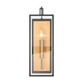 Gianni 17 High 1 Light Sconce Matte Black