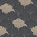 Veer Decor Giant Art Deco Gingko Leaf Wallpaper