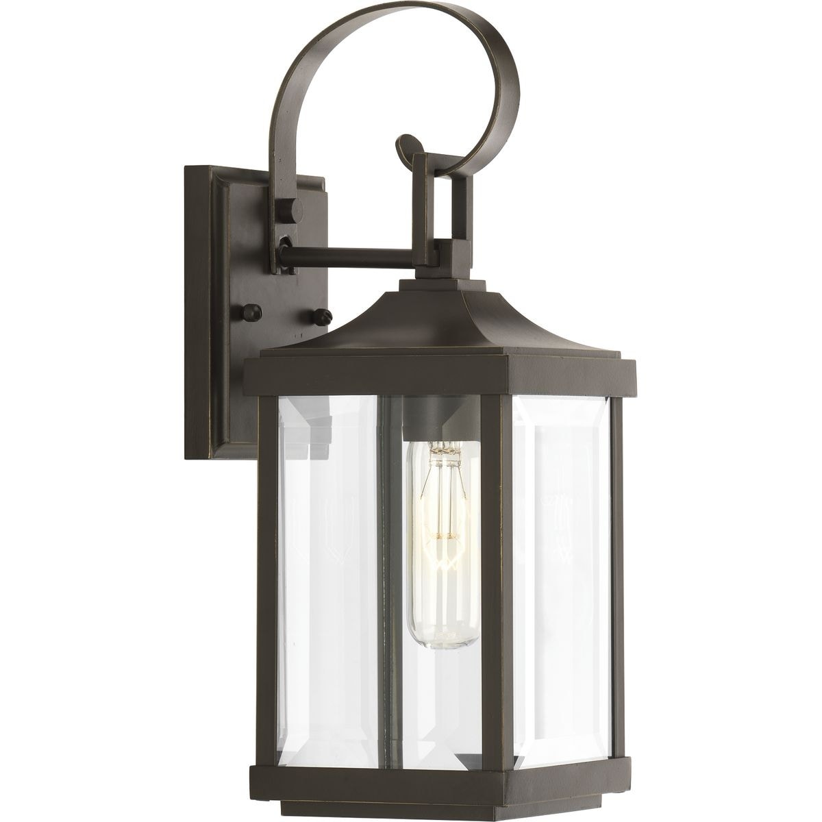 Gibbes Street Brown Aluminum 5.5 Inch One Light Wall Lantern