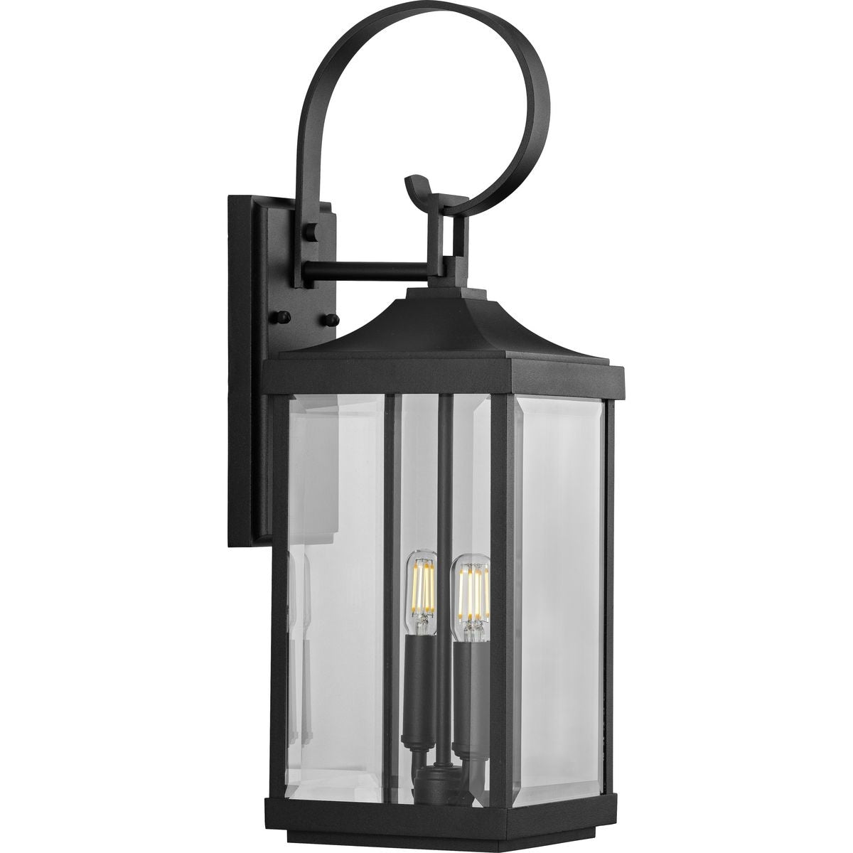 Gibbes Street Black Two Light Medium Wall Lantern 19.88 X 11.81 X 11.22
