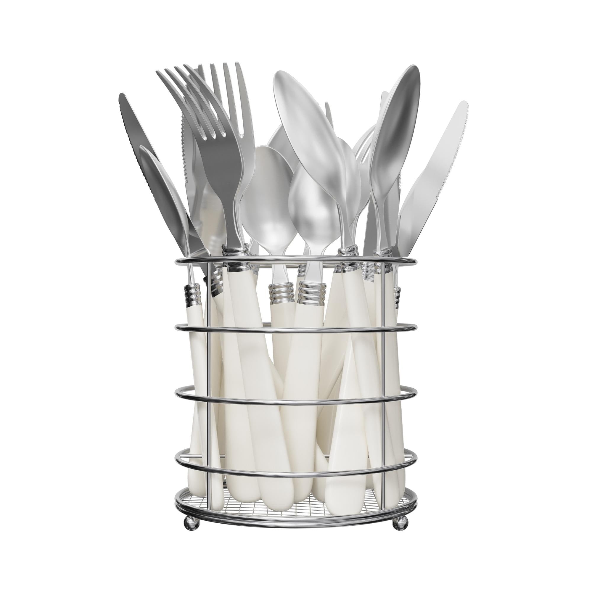 Gibson Sensations Red 16 Piece Flatware Set
