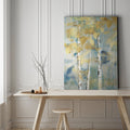 Gilded Forest Detail I Gallery Wrapped Canvas