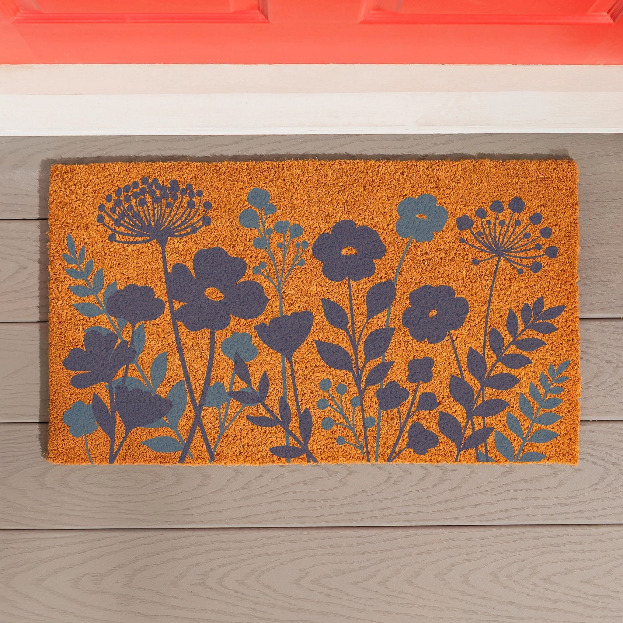 Gilded Meadow Coir Door Mat 30 X 18 30 X 18