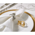 Ginko Design Napkin Ring Ginko Napkin Ring Set Of 4