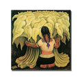 Girl With Lilies By Diego Rivera Stretched Canvas Giclee Art 27 In X 27 In