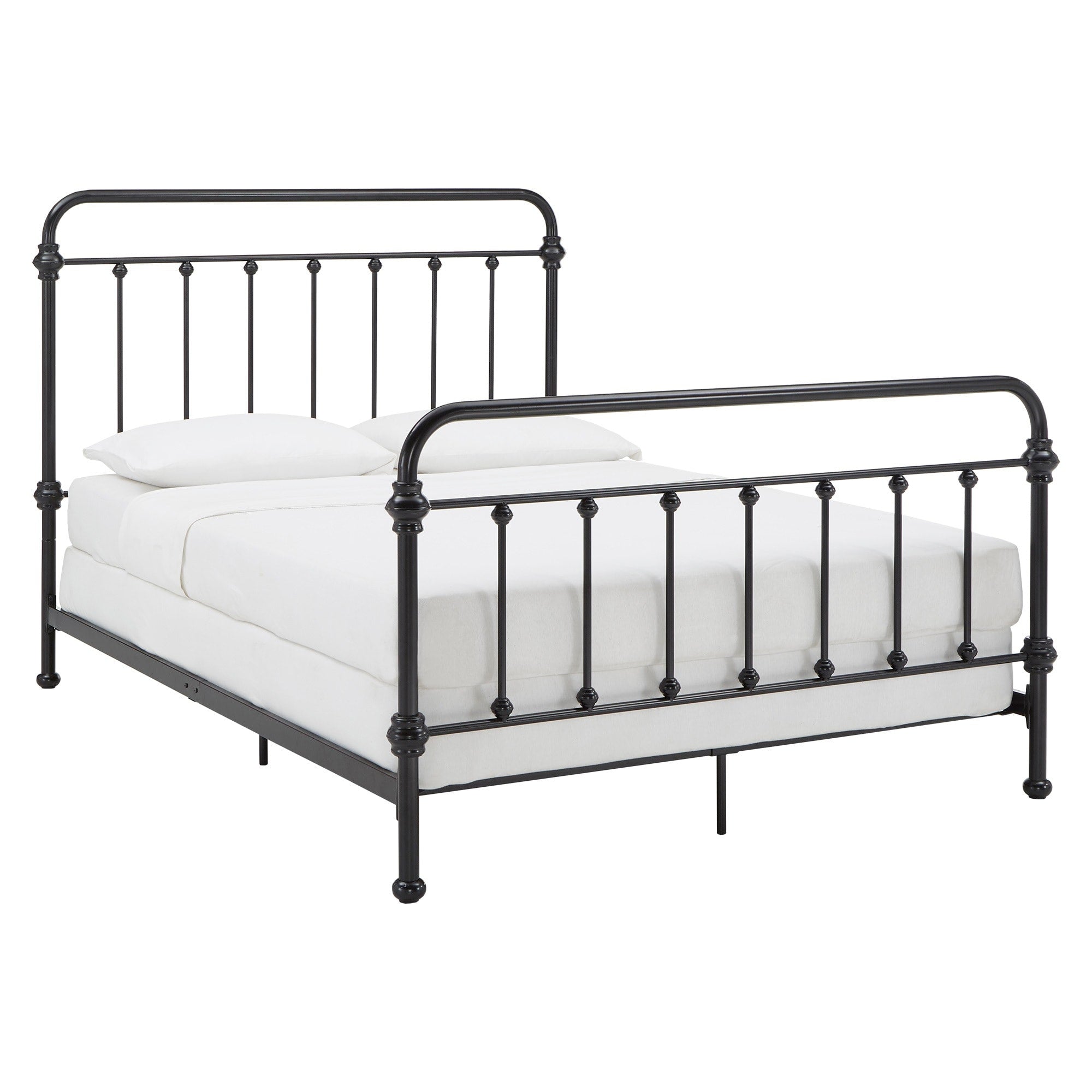 Giselle Graceful Lines Victorian Iron Metal Bed By Inspire Q Classic