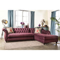 Elegant Contemporary 2 Piece Sectional By Foa