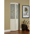 Giverny 24X80.5 Inch Glass Over Panel Unfinished Bifold Door