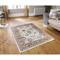 Glamour Cream Beige Polypropylene Area Rug